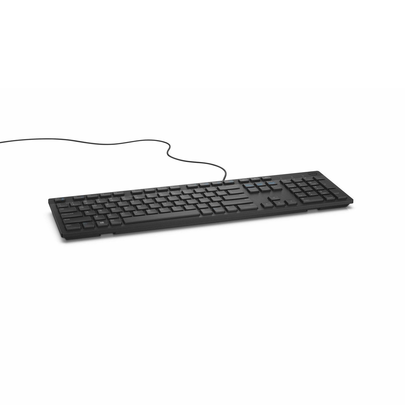 Dell Keyboard - Cable Connectivity - USB Interface - German