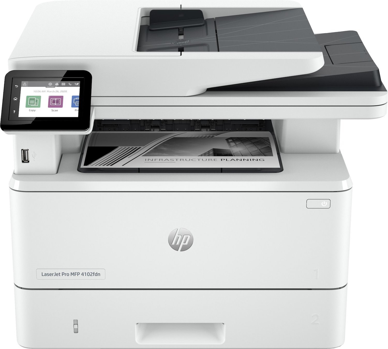 HP LaserJet Pro 4102FDN Laser Multifunction Printer