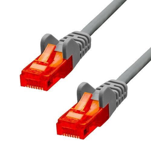 ProXtend Cat6 U/Utp Cca PVC Ethernet Cable Grey 20CM (Cat6 U/Utp Cca PVC Ethernet - Cable Grey 20CM - Warranty: 360M)
