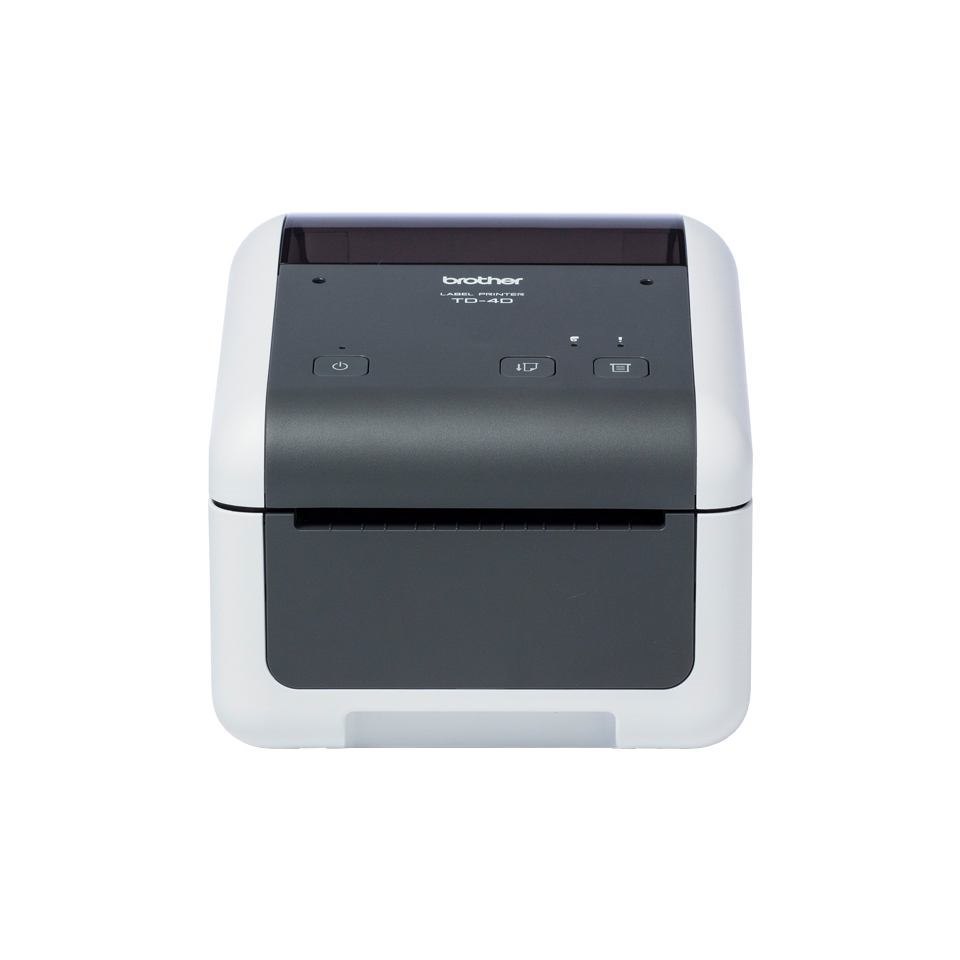 Brother Td-4520dn Desktop Direct Thermal Printer - Monochrome - Label Print - USB - Serial