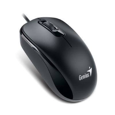 Genius Computer Technology DX-110 Mouse Ambidextrous PS/2 Optical 1000 Dpi (Genius DX-110 Wired PS2 Plug And Play Mouse 1000 Dpi Optical Tracking 3 Button With Scroll Wheel Ambidextrous Design With