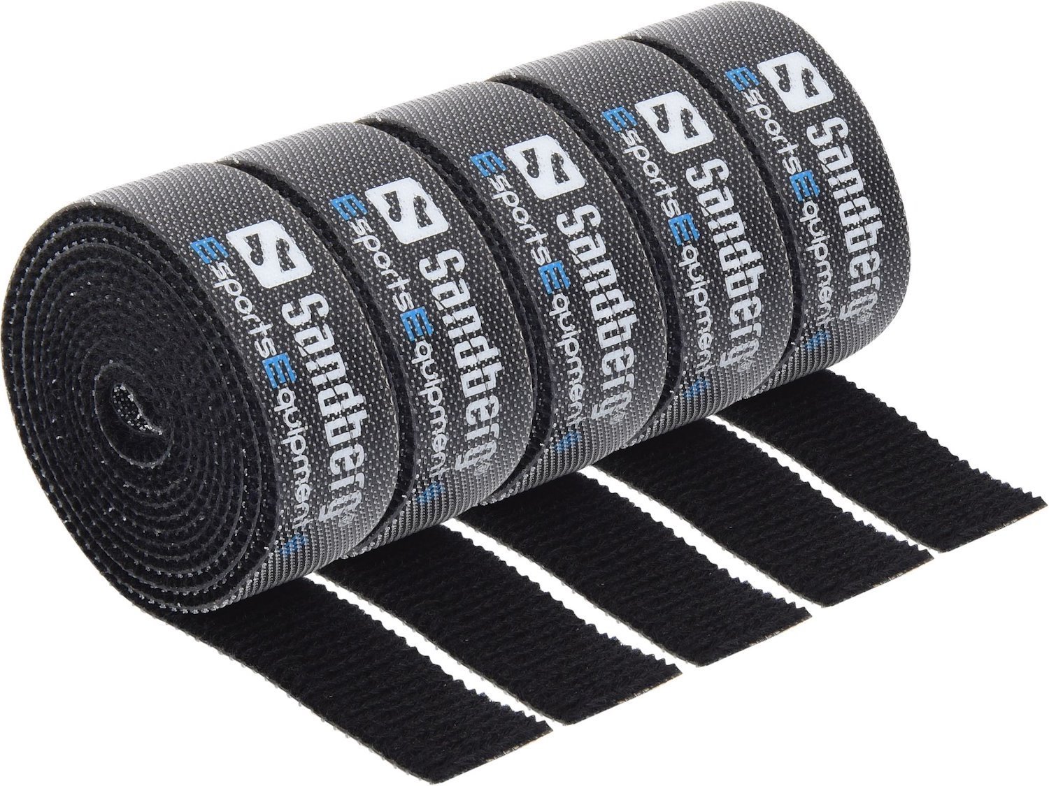 Sandberg Cable Velcro Strap 5-Pack (Sandberg Re-Usable Velcro Cable Tie 1 Metre Rolls Pack Of 5)