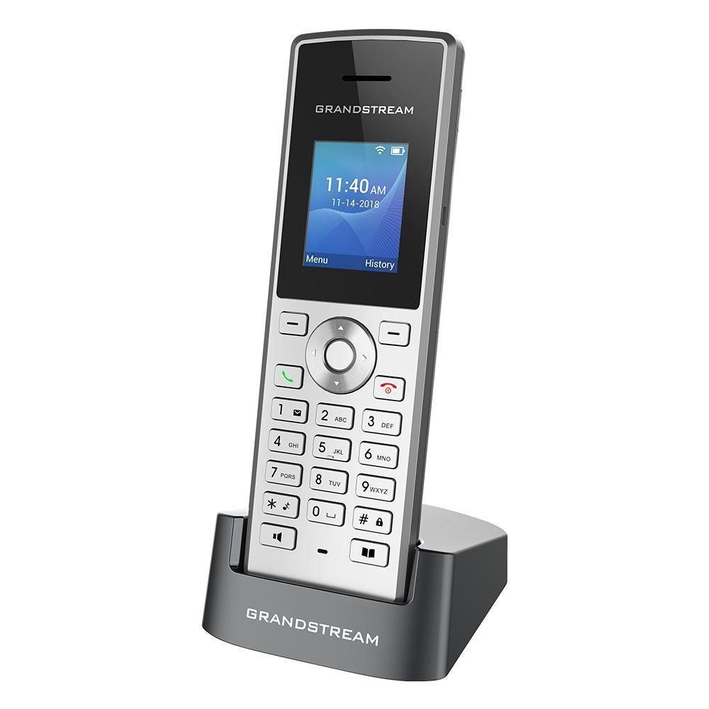 Grandstream Ip Phone Black Metallic 2 - Lines TFT Wi-Fi - With Eu - Adaptor - Warranty: 12M