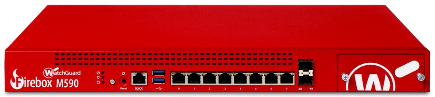 WatchGuard Firebox M590 Hardware Firewall 3300 Mbit/S (M590 Ha + 1Yr STD Supp)