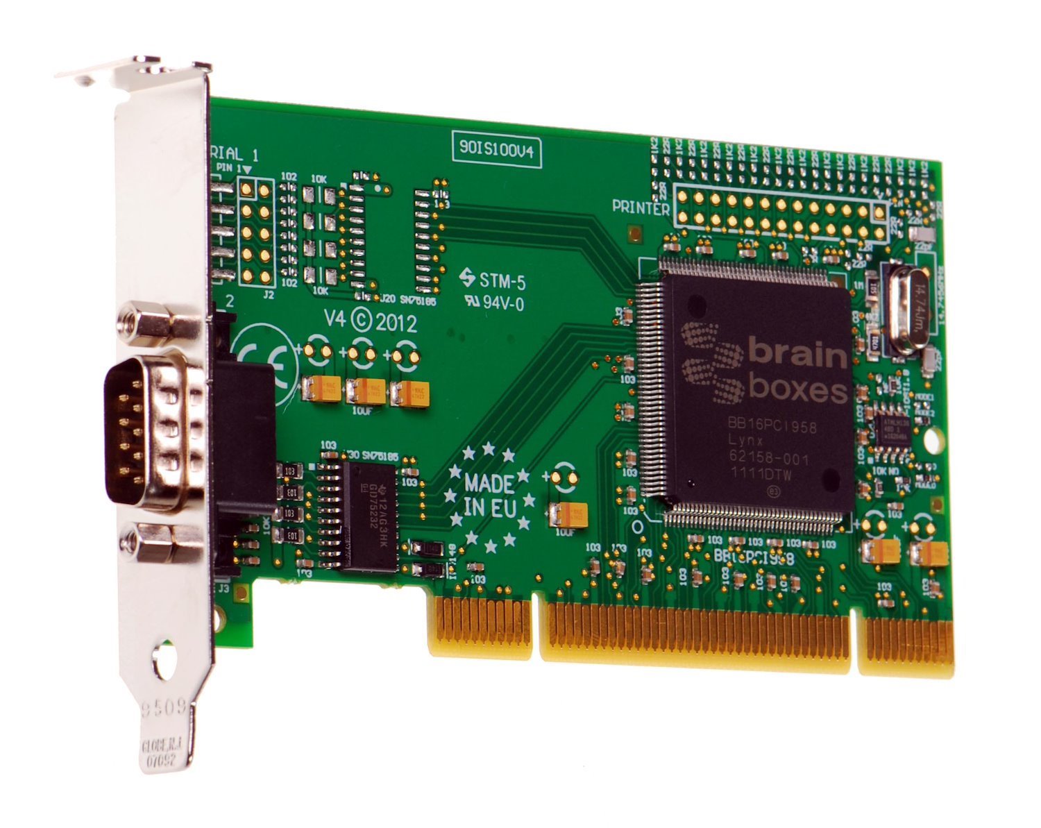 Brainboxes Is-150 Interface Cards/Adapter Internal Serial (Intashield Pci Serial Card LP)