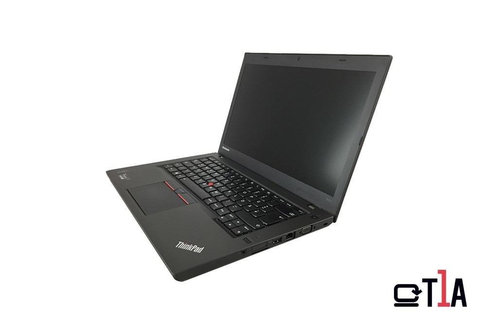 T1a Lenovo ThinkPad T450 Refurbished Laptop 35.6 CM [14] HD+ Intel® Core™ I5 I5-5300U 16 GB Ddr3l-Sdram 180 GB SSD Windows 10 Pro Black (Refurb LV T1a T450 I5 16/180)