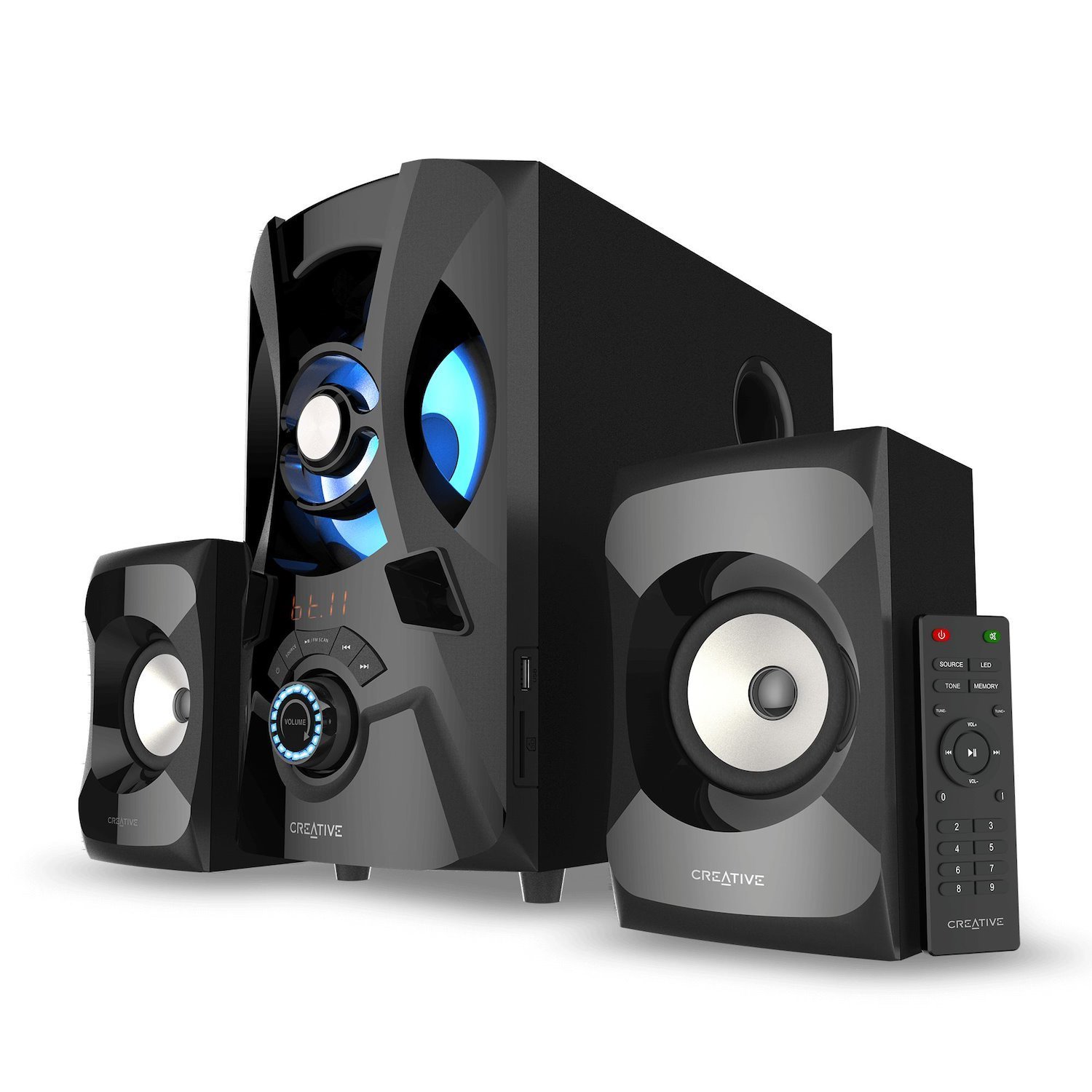 Creative Labs SBS E2900 60 W Black 2.1 Channels (SBS E2900 2.1 Speakers & Sub)