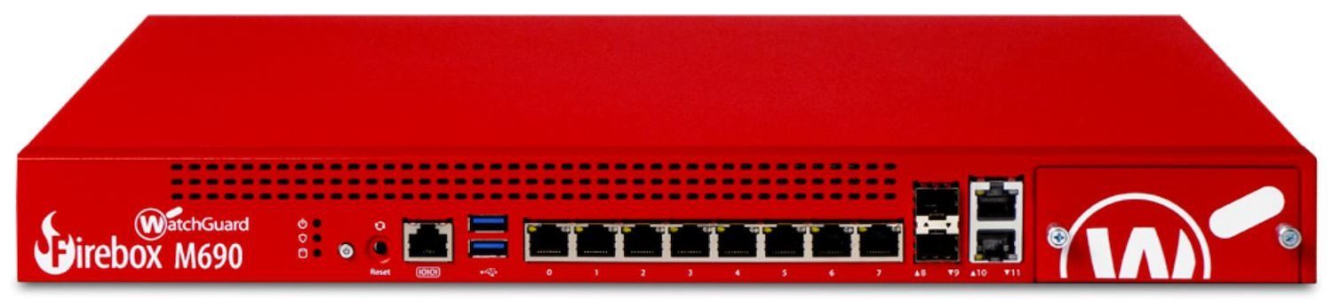 WatchGuard Firebox M690 Hardware Firewall 4600 Mbit/S (M690 + 3Yr Basic Sec)