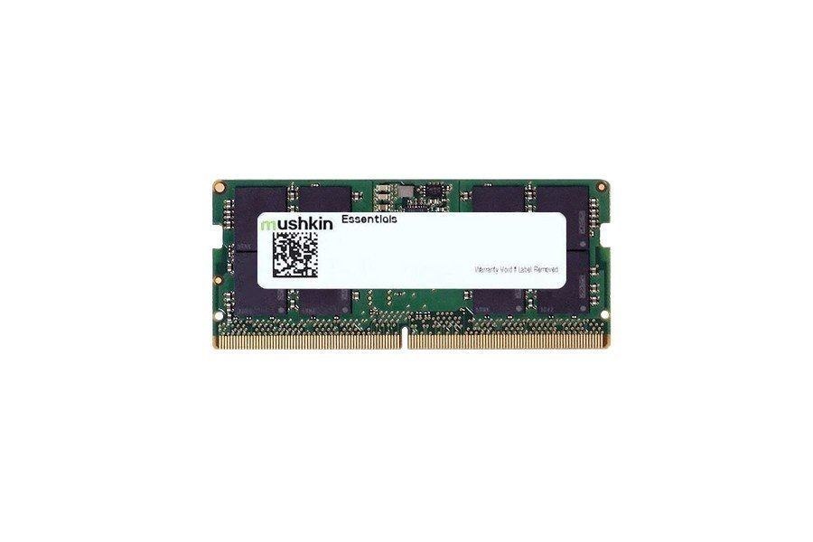 Mushkin Essentials Memory Module 32 GB 1 X 32 GB DDR5 4800 MHz (32GB Mushkin DDR5 PC5-38400 4800MHz 1.1V CL40 Sodimm)