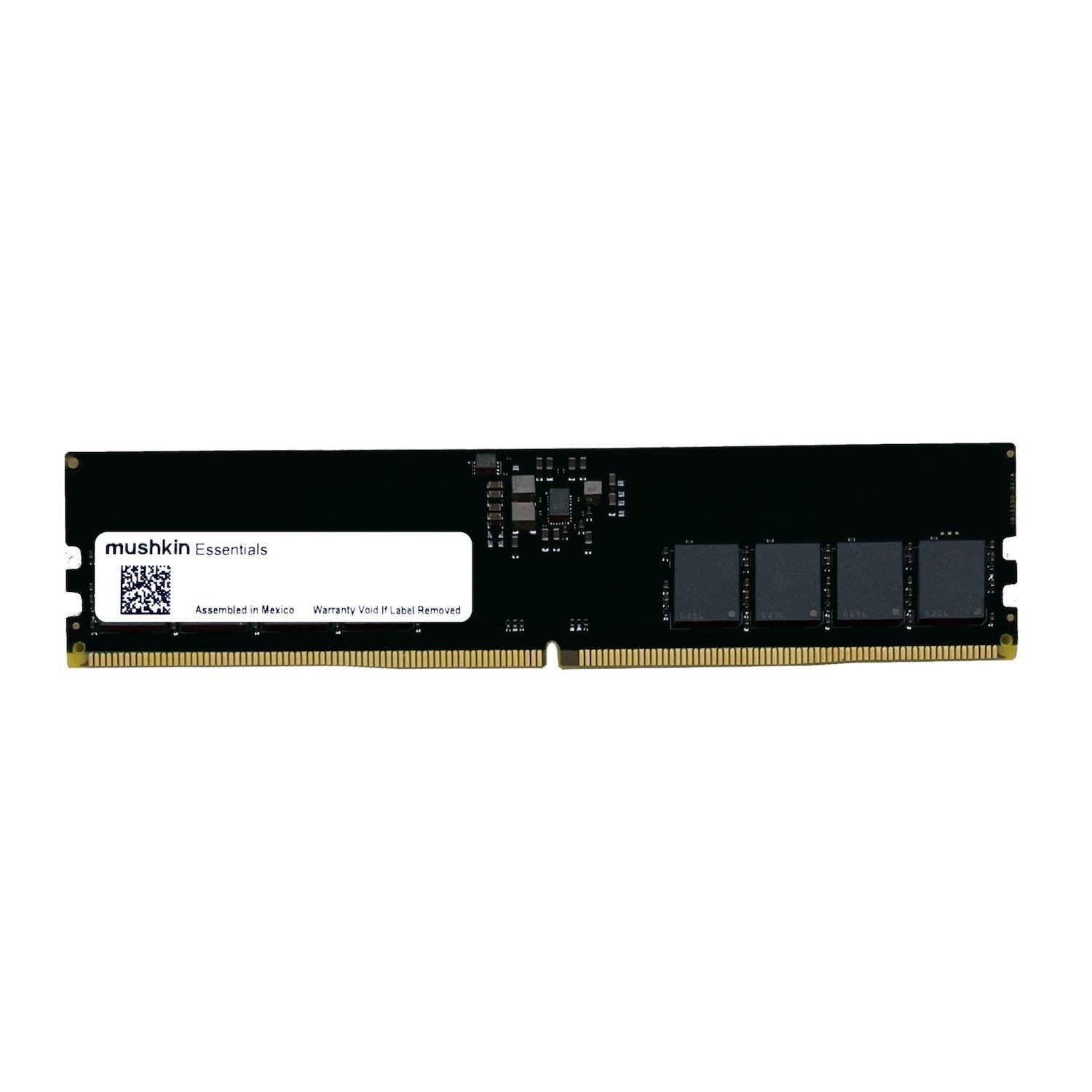 Mushkin Essentials Memory Module 16 GB 1 X 16 GB DDR5 4800 MHz (16GB Mushkin DDR5 PC5-38400 4800MHz 1.1V CL40 Udimm)