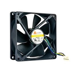 Qnap Fan-9Cm-T01 Computer Cooling System Universal 9.2 CM Black (92X92X25MM Fan 12V 4Pin - .)