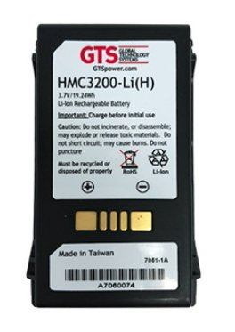 GTS Hmc3200-Li[H] Handheld Mobile Computer Spare Part Battery (MC32 Extended Li Ion 5200 3.7V - BTRY-MC32-02-01)