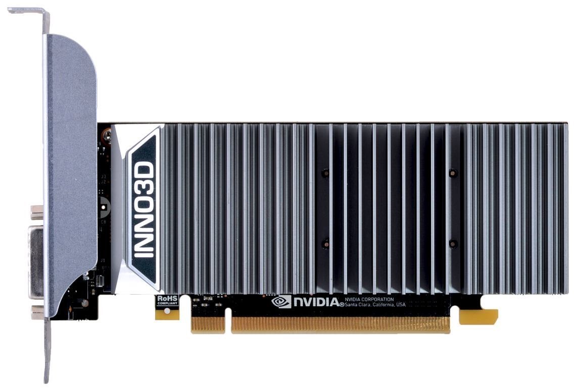 Inno3D N1030-1Sdv-E5bl Graphics Card Nvidia GeForce GT 1030 2 GB GDDR5 (Inno3D Nvidia GeForce GT 1030 2GB GDDR5 Low Profile Dvi/Hdmi Fanless Graphics Card)