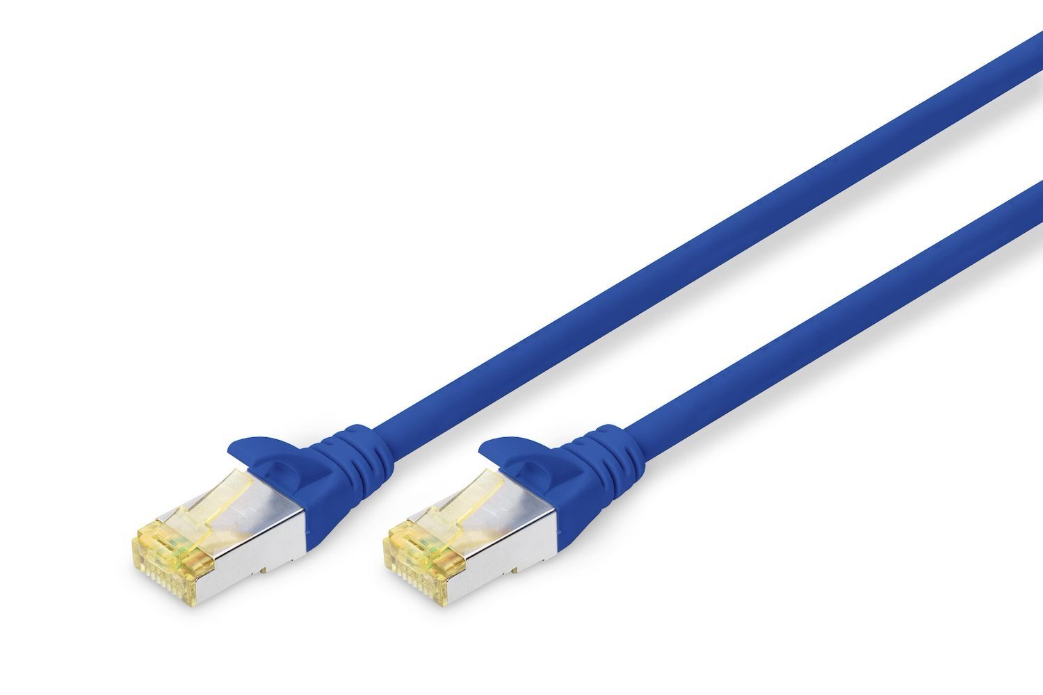 Digitus Cat 6A S/FTP Patch Cord (Digitus Cat6a S-FTP Patch Cable - LSZH Awg 26/7 Length 0.25 M Blue)