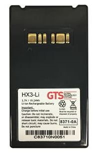 GTS Hx3-Li Barcode Reader Accessory Battery (For Datalogic Falcon X3 5200 - Mah 3.7V BT-26)