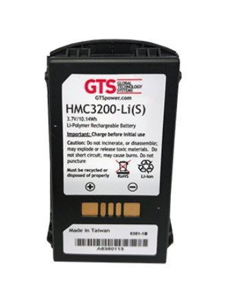 GTS Hmc3200-Li[S] Handheld Mobile Computer Spare Part Battery (MC32 Standard Li Ion Batt 2740 - 3.7V BTRY-MC32-01-01)