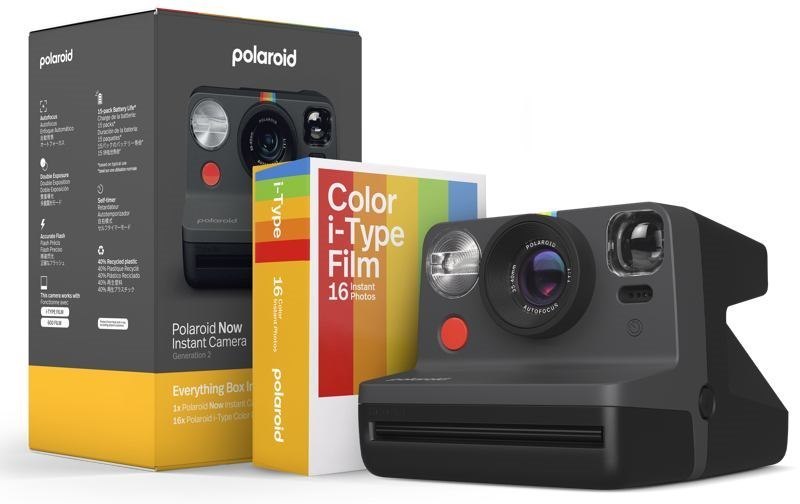 Polaroid Now Gen 2 E-Box Black (Eb Now Generation 2 Black)