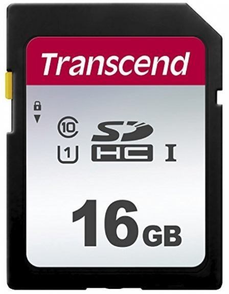 Transcend 300S 16 GB Class 10/UHS-I (U1) SDHC