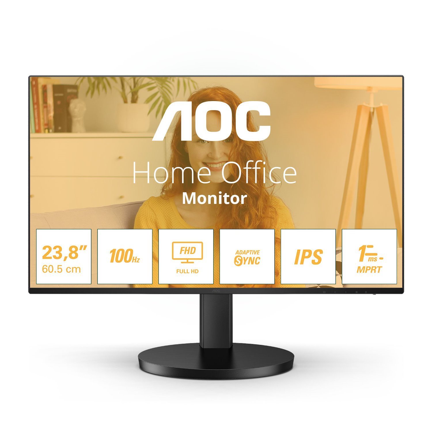 AOC 24B3HA2 24" Class Full HD LCD Monitor - 16:9