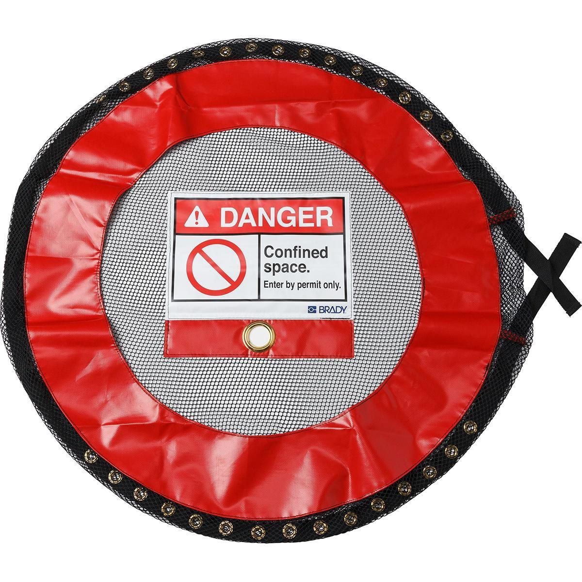Brady Ventilated Lockable Covers - Confined Space - Small