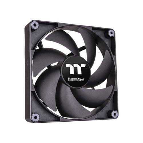 Thermaltake CT140 PC Cooling Fan Computer Case Air Cooler 14 CM Black 3 PC[S] (CT140 PC Cooling Fan 2 Pack/140Mm X 25mm/PWM 1500 RPM/Cable Integrated Daisy-Chain Design)