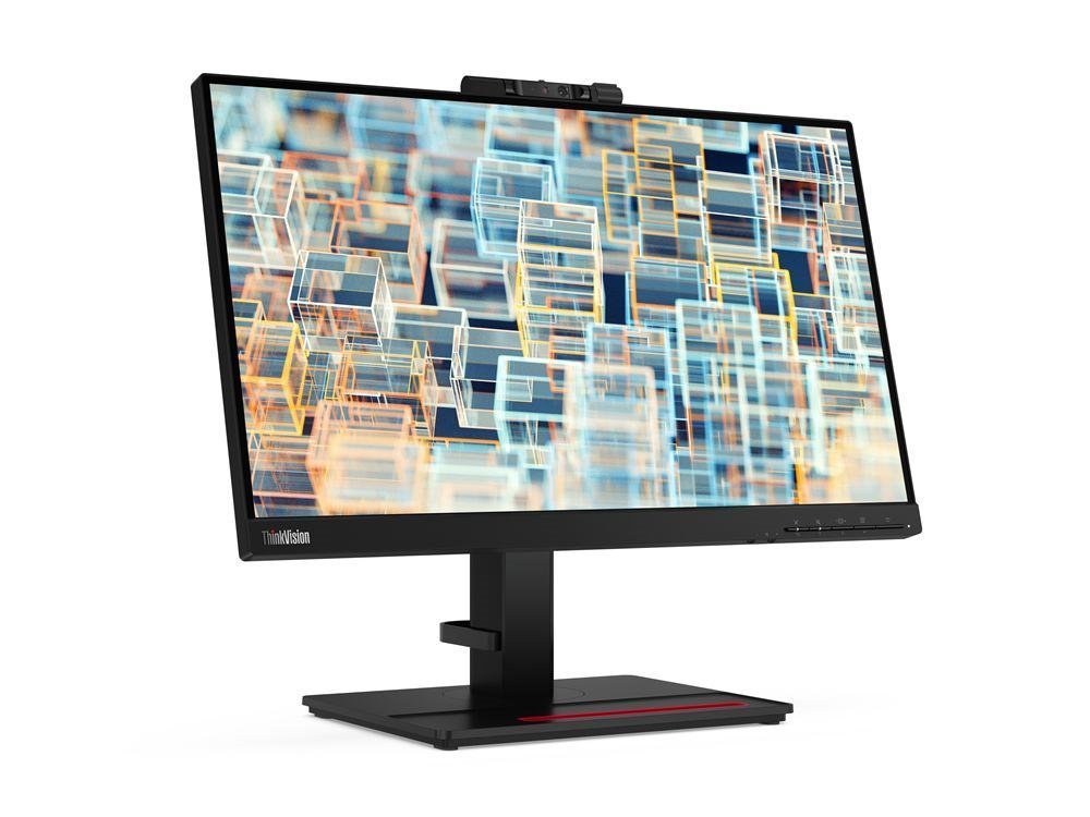 Lenovo ThinkVision T22V-20 Led Display 54.6 CM [21.5] 1920 X 1080 Pixels Full HD Black (ThinkVision T22V-20 21.5-Inch FHD VoIP Monitor)