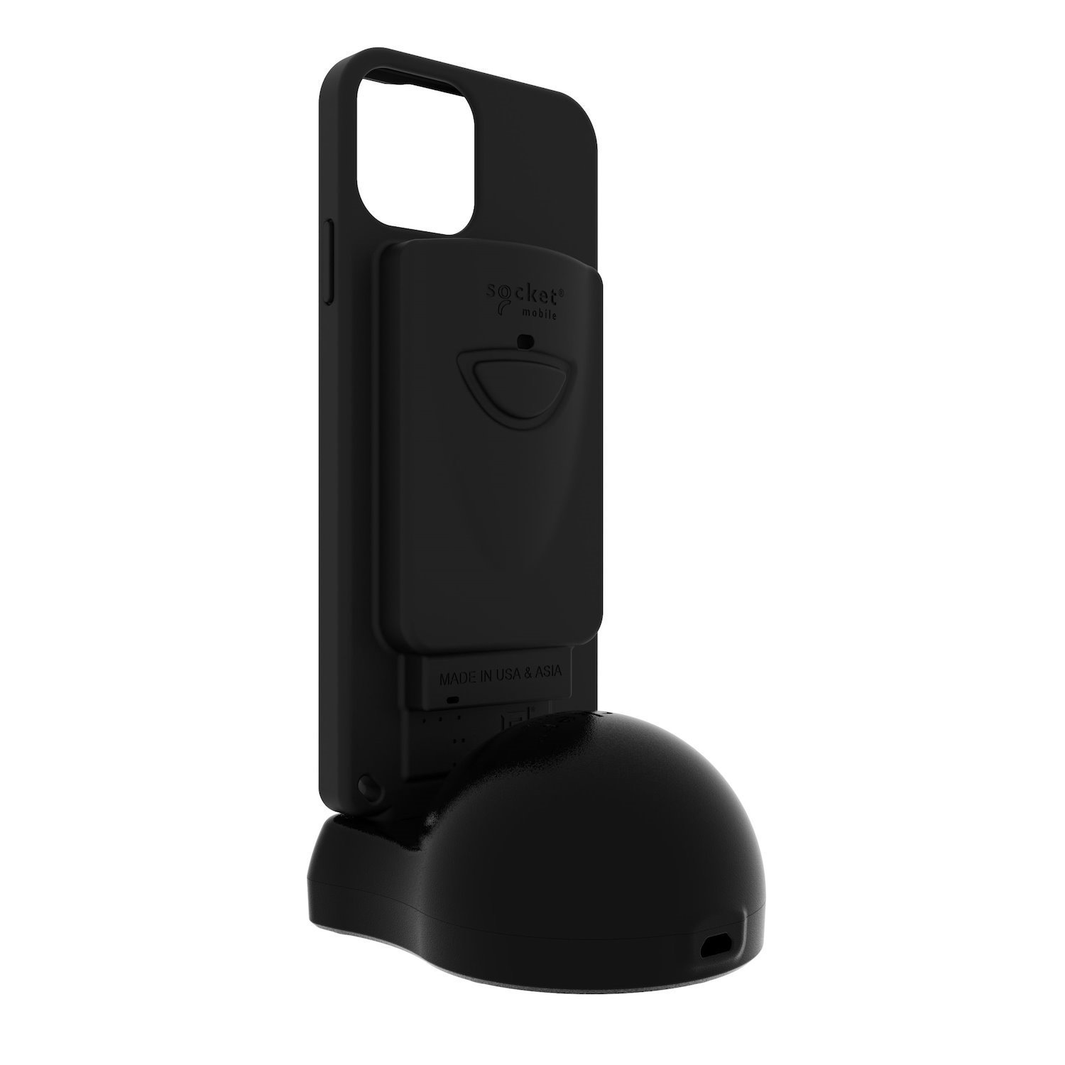 Socket Mobile DuraSled DS800 Rugged Retail, Hospitality, Logistics Barcode Scanner - Wireless Connectivity - USB Cable Included