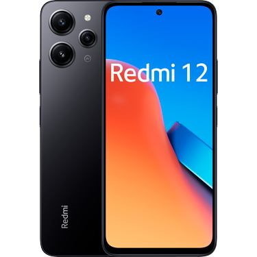 Xiaomi Redmi 12 Black 4GB Ram 128GB Rom