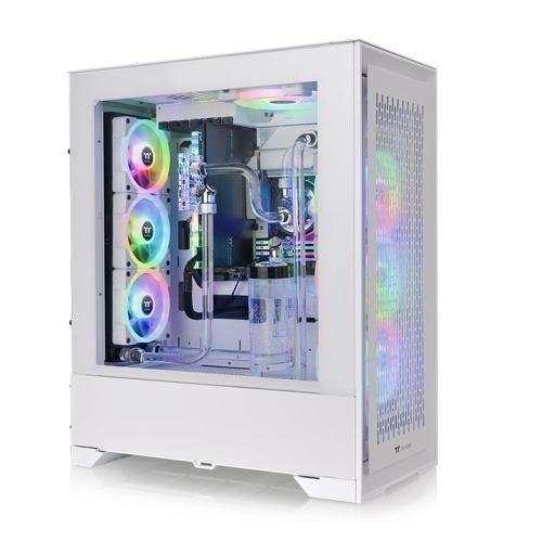 Thermaltake Cte T500 Air Full Tower White (Cte T500 Air Snow/White/Win/SPCC/Tempered Glass*1/CT140 Fan*3)