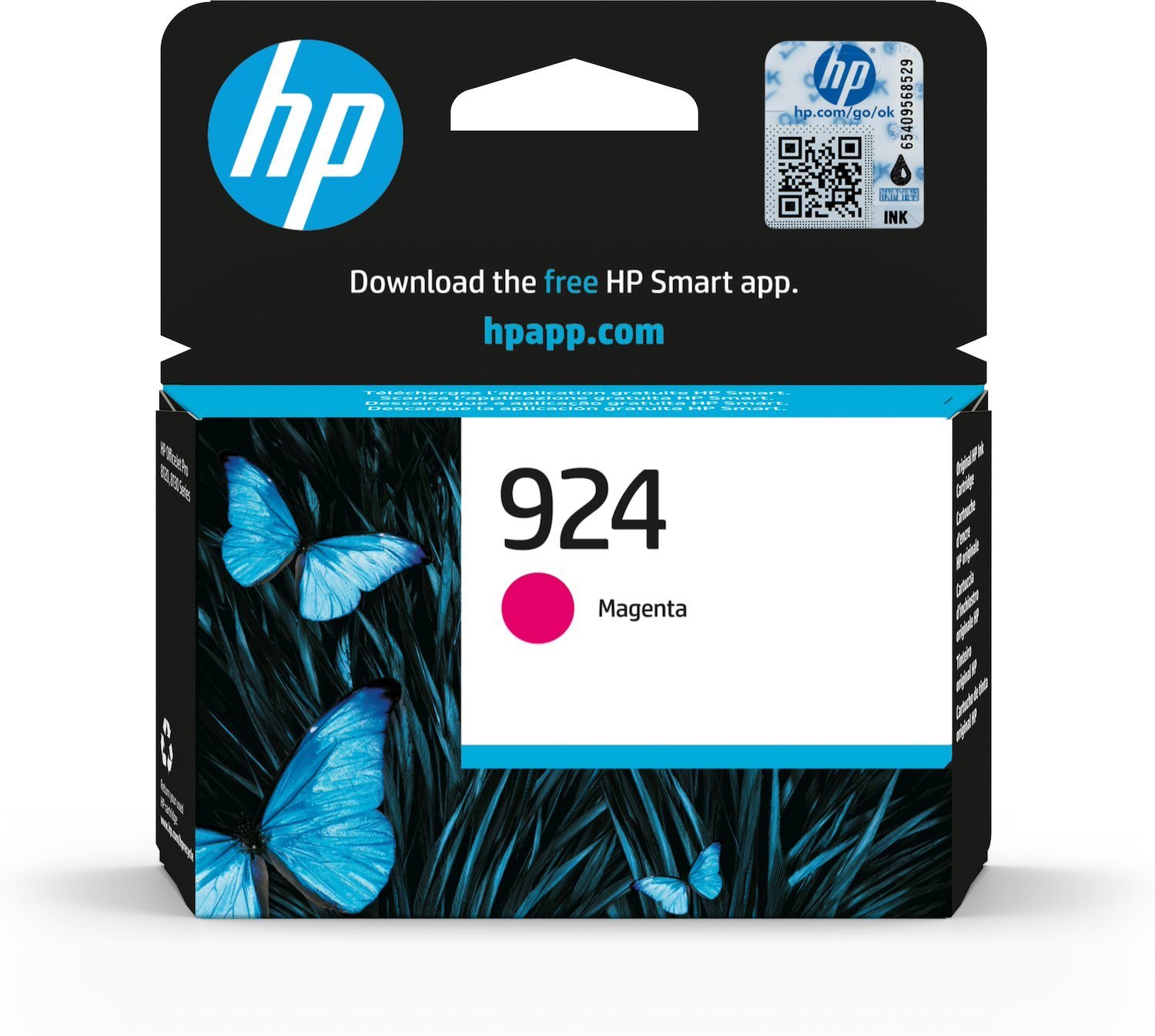 HP 924 Magenta Original Ink Cartridge (HP 924 Magenta Original Ink Cartridge)