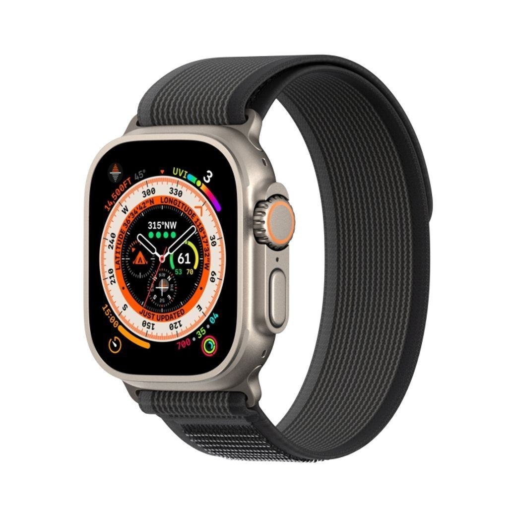 Dux Ducis YJ Series Apple Watch 4 Watch Strap - Black