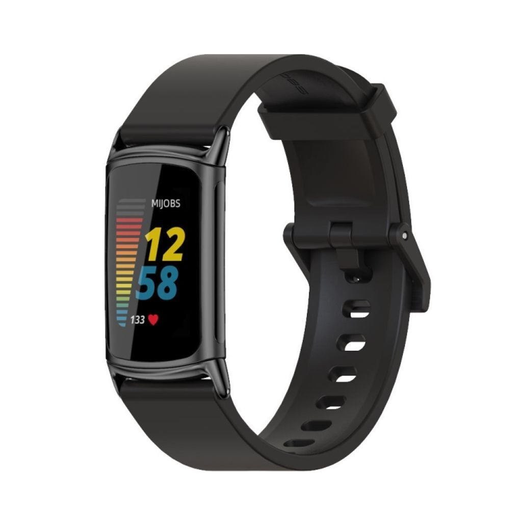 Fitbit Charge 5 Silicone Watch Strap - Black