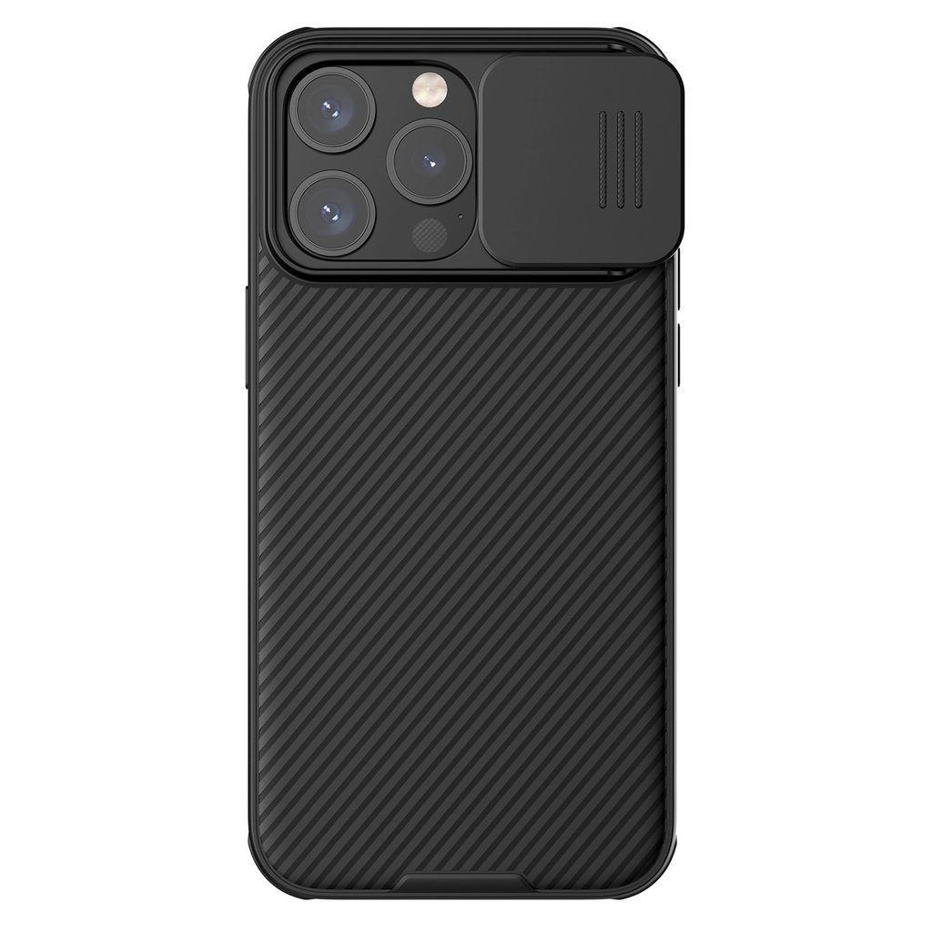 Nillkin iPhone 15 Pro CamShield Magnetic Case With Camera Cover - Black