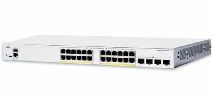 Cisco Catalyst 1300 C1300-24XTS 12 Ports Manageable Layer 3 Switch - 10 Gigabit Ethernet - 10GBase-T, 10GBase-X