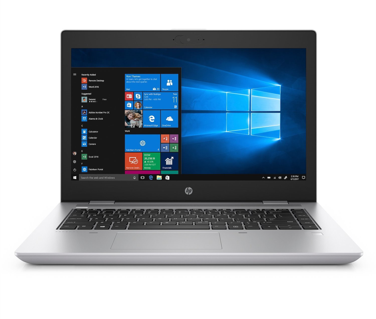 HP ProBook 640 G5 35.6 cm (14") Notebook - Intel Core i5 8th Gen i5-8265U - 8 GB - 256 GB SSD - Natural Silver