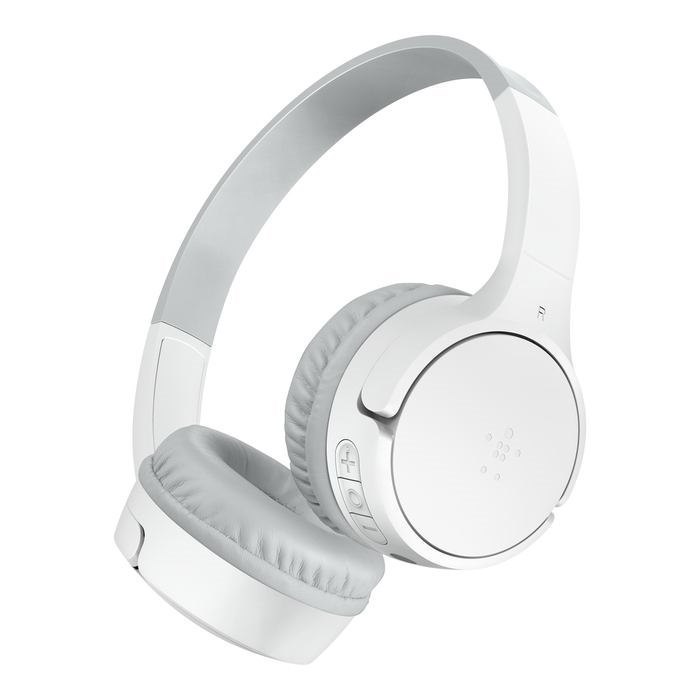 Belkin SOUNDFORM Mini Wired/Wireless On-ear, Over-the-head, Over-the-ear Stereo Headset - White