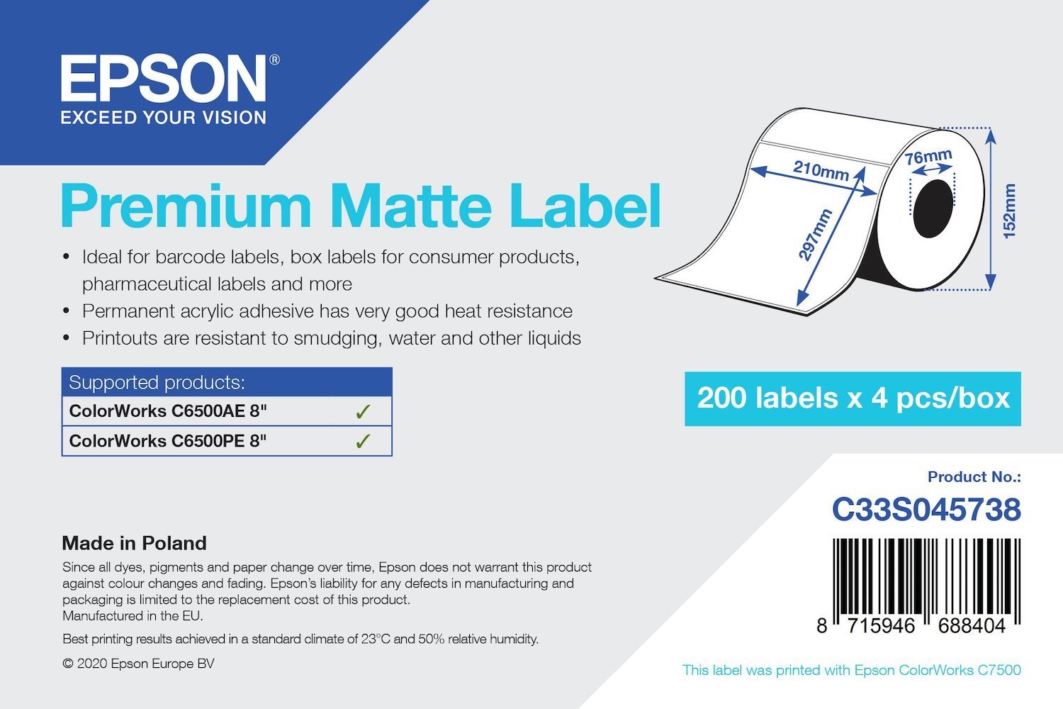 Epson ID Label