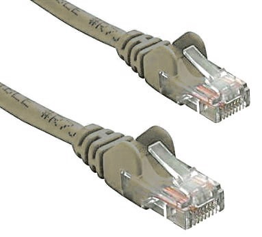 8Ware RJ45M - RJ45M Cat5e Utp Network Cable 0.5M(50CM) Grey