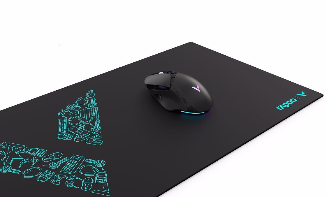 Rapoo V1L Mouse Pad - Extra Large Mouse Mat, Anti-Skid Bottom Design, Dirt-Resistant, Wear-Resistant, Scratch-Resistant, Sutiable For Gamers/Gaming