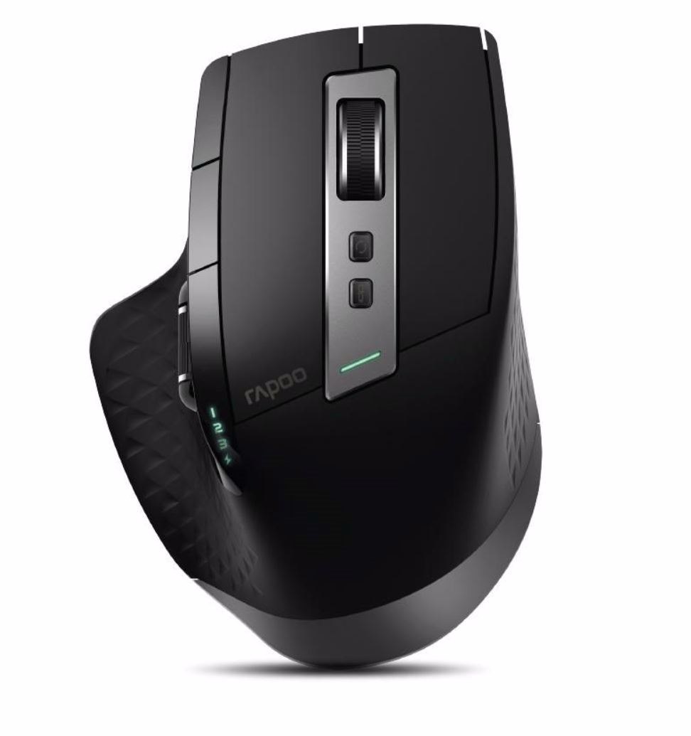 Rapoo MT750S Multi-Mode Bluetooth & 2.4G Wireless Mouse - Upto Dpi 3200 Rechargeable Battery - MX Master Alternative 910-005710