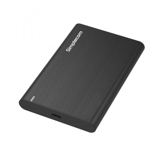 Simplecom Se221 Aluminium 2.5'' Sata HDD/SSD To Usb 3.1 Enclosure Black (LS)