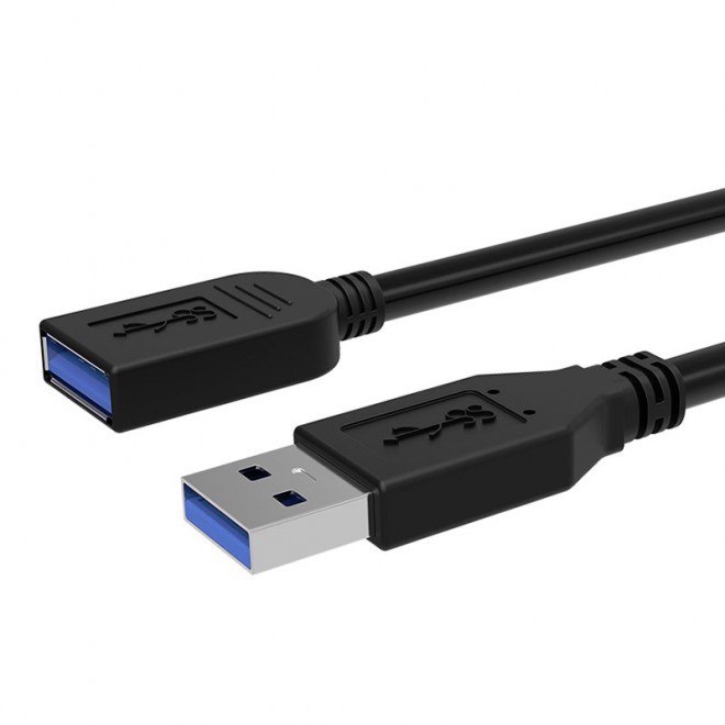 Simplecom Ca305 0.5M Usb 3.0 SuperSpeed Extension Cable Insulation Protected 50CM