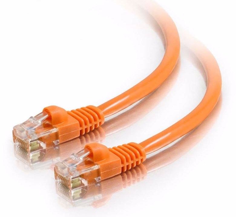 Astrotek Cat6 Cable 1M - Orange Color Premium RJ45 Ethernet Network Lan Utp Patch Cord 26Awg Cu Jacket