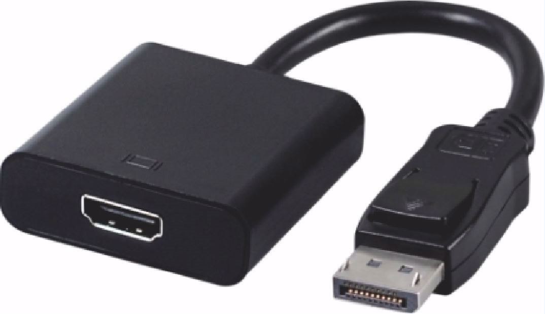 Astrotek DisplayPort DP To Hdmi Adapter Converter Cable 20CM - 20 Pins Male To Female Active 1080P