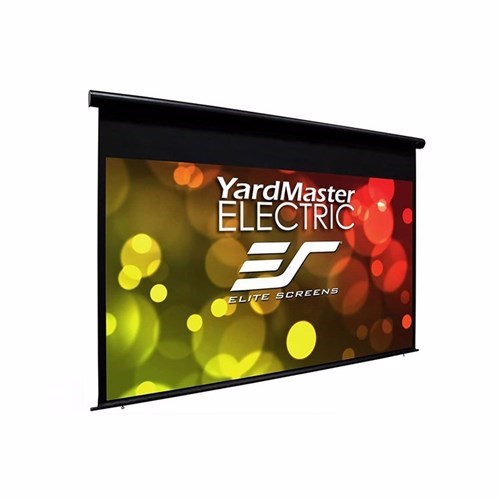 Elite Screens 120 Motorised 169 Projector Screen Fibreglass Back Flame Retardant