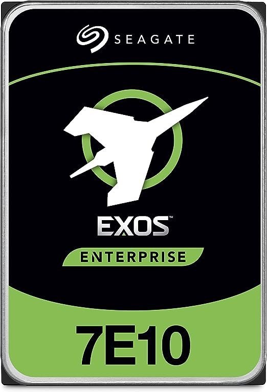 Seagate Exos 7E10 6TB 512E/4kn Sata, 7200RPM, 3.5", 256MB Cache, 5 Years Warranty