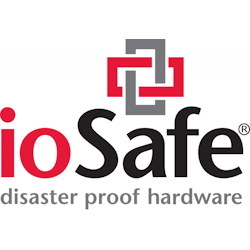 Iosafe 224+ Nas; Fireproof/Waterproof Network Attached Storage; 8TB (4TBX2), 2YR