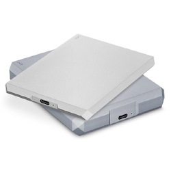 Lacie Diamond Cut Design Portable 2.5" 4TB Usb-C, 2YR, Moon Silver