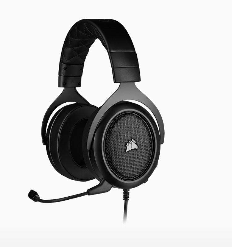 Corsair HS50 Pro Stereo Gaming Headset, Carbon