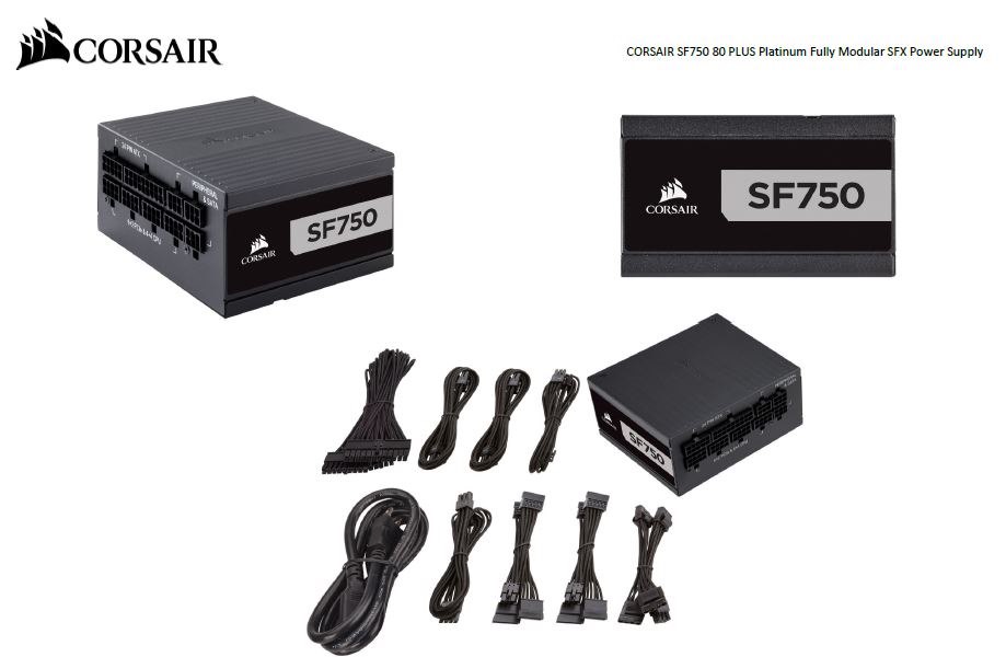 Corsair SF750 80 Plus Platinum Fully Modular SFX Power Supply